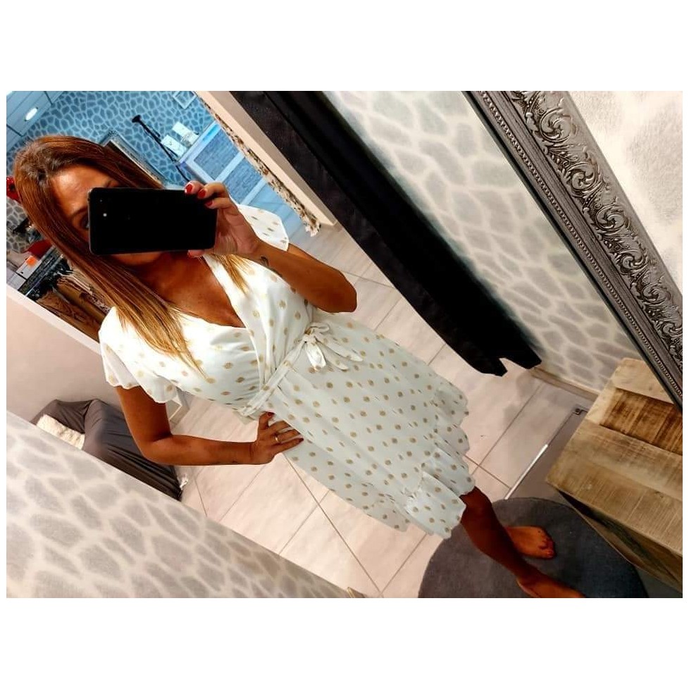 Robe tache doree clearance